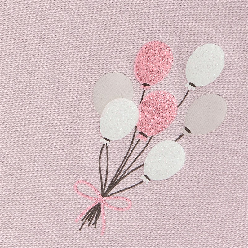 Name It Velda T-shirt z długim rękawem dla dziewczynki kolor Dawn Pink