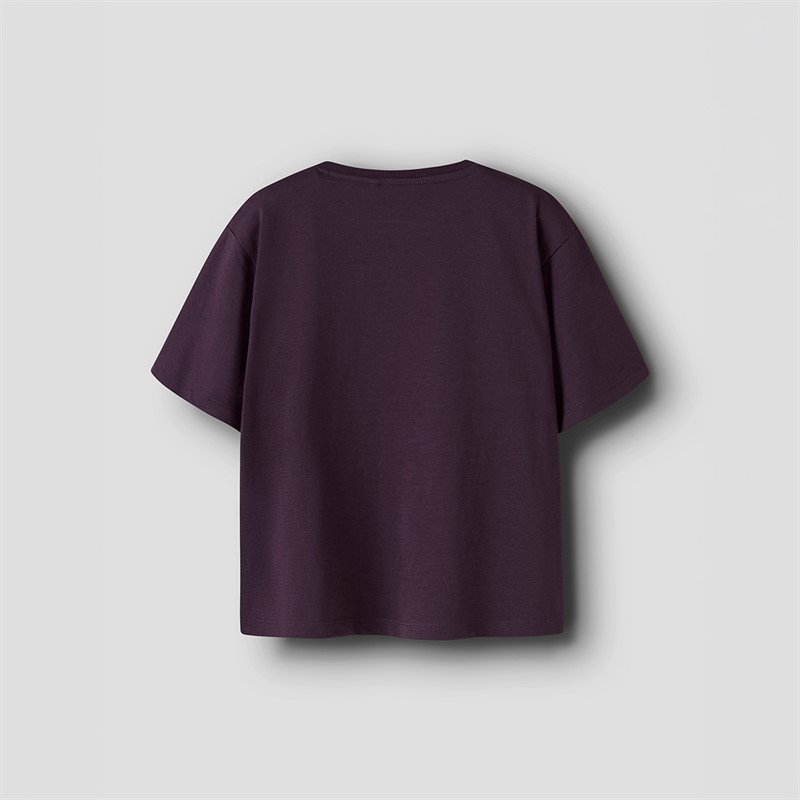 Name It Meisjes Benna T-shirt Blackberry Wine