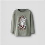 Name It Betua longsleeve top dla dziewczynki kolor Shadow