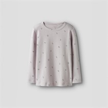 Name It Meisjes Bessen Lange Mouw T-shirt Lilac Marble