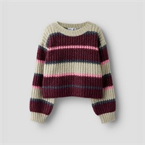Name It Fille Pull Tricoté Subia Burgundy