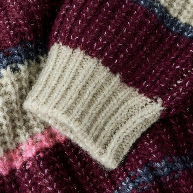 Name It Fille Pull Tricoté Subia Burgundy