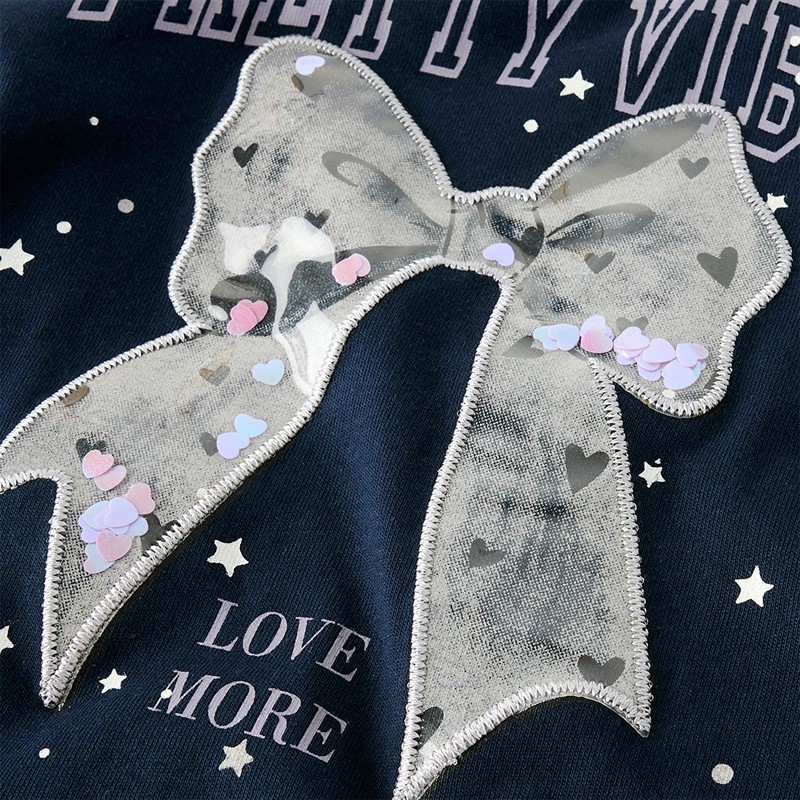 Name It Betua longsleeve top dla dziewczynki kolor Navy Blazer