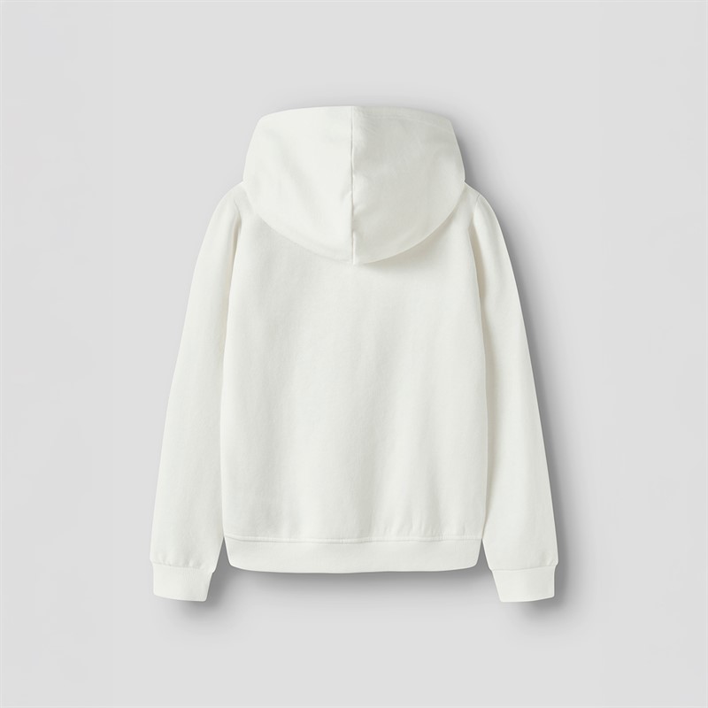 Name It Piger Biana Hættetrøje Cloud Dancer