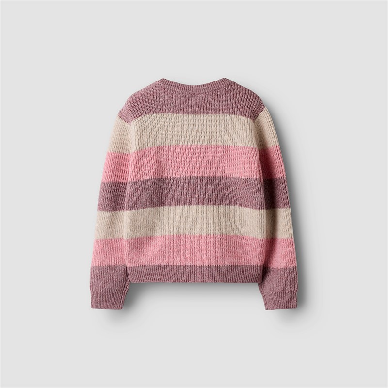 Name It Piger Sally Strikket Trøje Mauve Mist