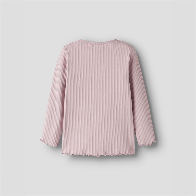 Name It Piger Vemma Langærmet T Shirt Dawn Pink