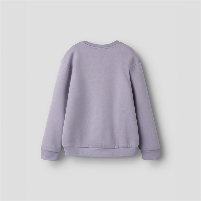 Name It Selia bluza dla dziewczynki kolor Lavender Gray