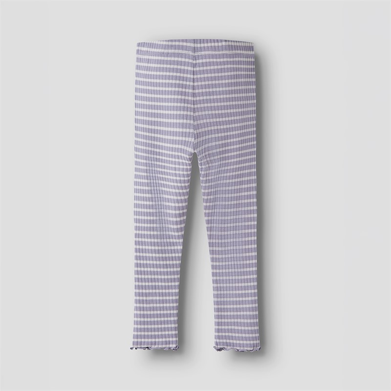 Name It legginsy Vemma dla dziewczynki kolor Lavender Gray