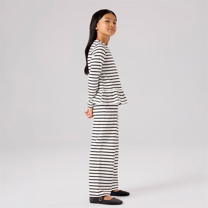 Name It Fille Belle Pantalon Large Jambe Cloud Dancer