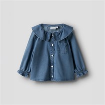 Name It Meisjes Sophy Denim Shirt Medium Blue Denim