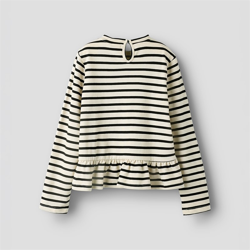 Name It Fille Belle Haut Manches Longues Cloud Dancer