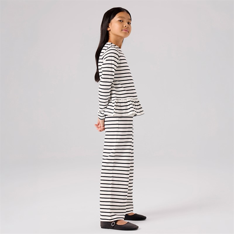 Name It Fille Belle Haut Manches Longues Cloud Dancer