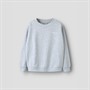 Name It Piger Shaney sweatshirt Light Grey Melange