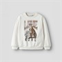 Name It Piger Bebo Sweatshirt Cloud Dancer