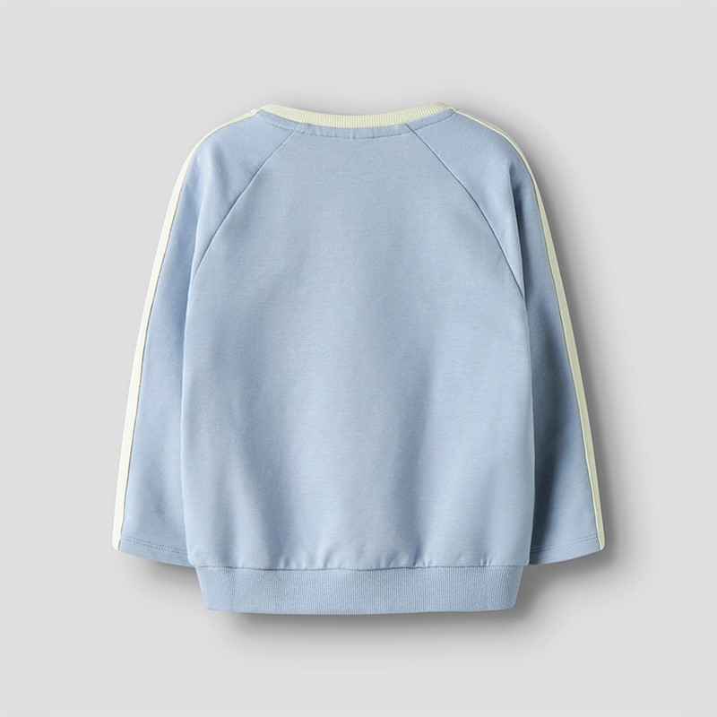 Name It Mini bluza dla chłopca kolor Blue Fog