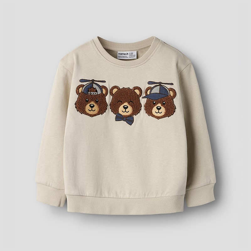 Name It Mini Ditlef bluza dla chłopca kolor Peyote