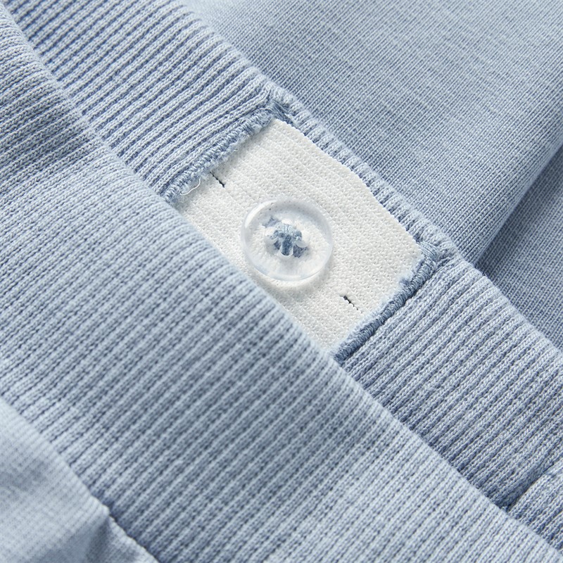 Name It Mini Dolu proste dresy dla chłopca kolor Blue Fog