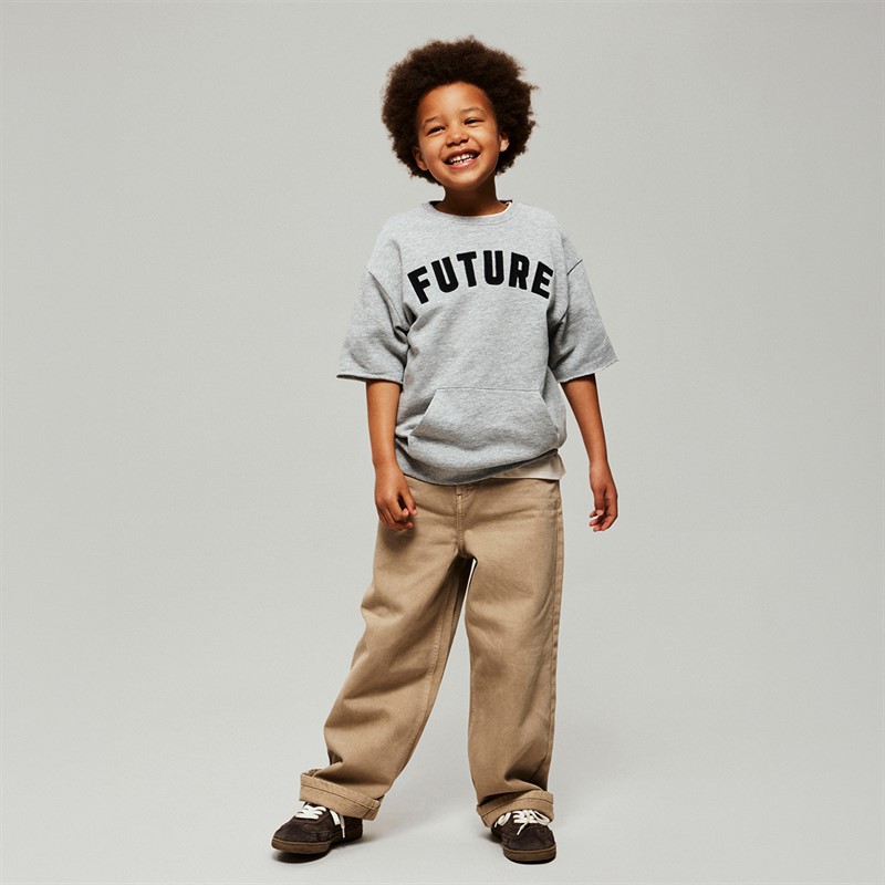 Name It Bobby bluza dla chłopca kolor Grey Melange