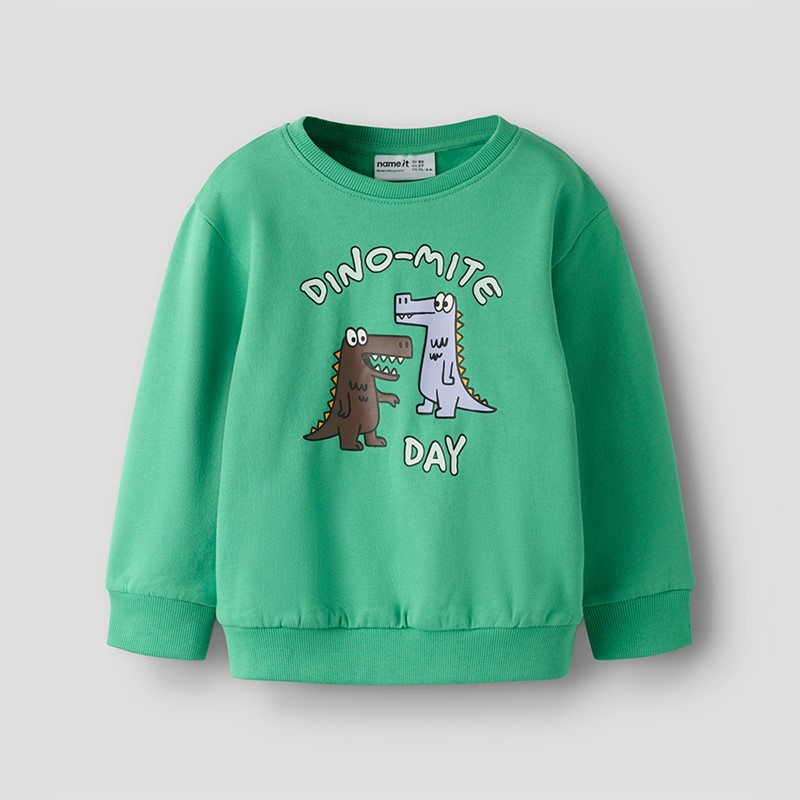 Name It Dakkian bluza dla chłopca kolor Green Spruce