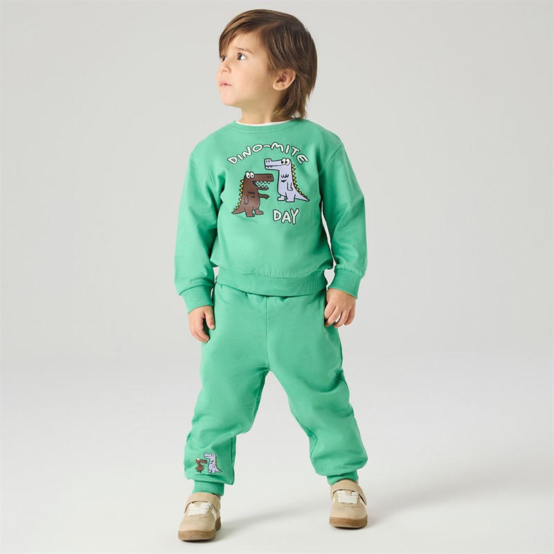 Name It Dakkian bluza dla chłopca kolor Green Spruce