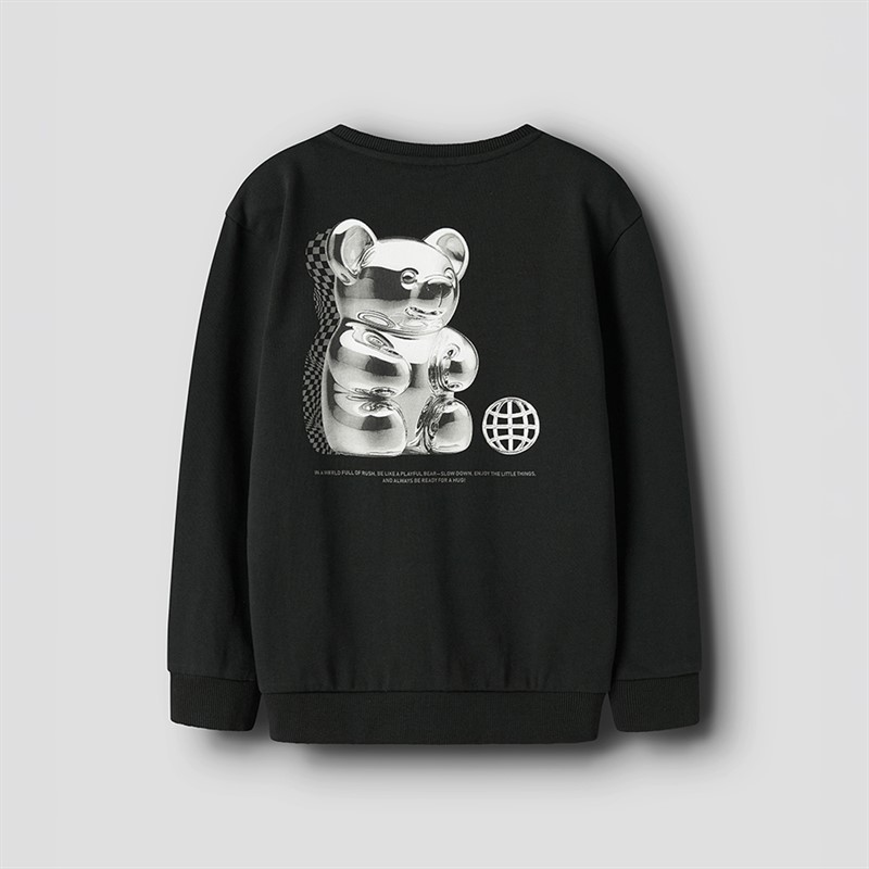 Name It Digu bluza dla chłopca kolor Czarny