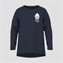 Name It Girls Violet Long Sleeve Top Navy Blazer