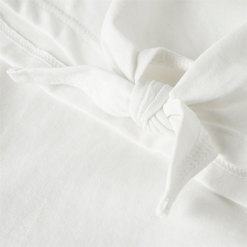Name It Piger Vaya Kortærmet T-shirt Bright White