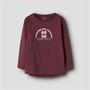 Name It Piger Vix Langærmet Top Burgundy