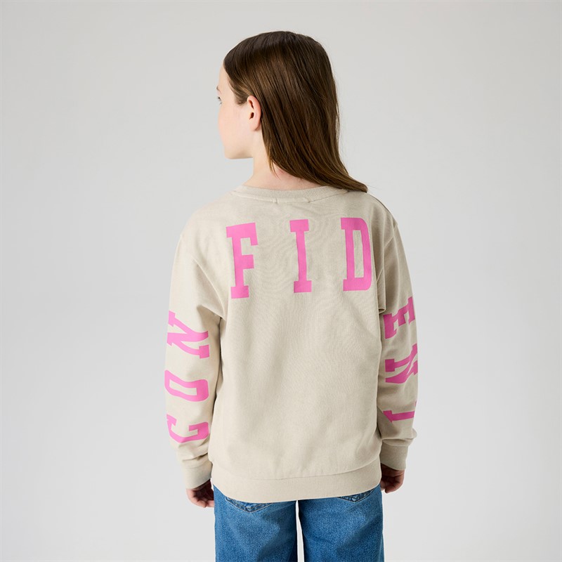 Name It Piger Dilara Sweatshirt Chateau Gray