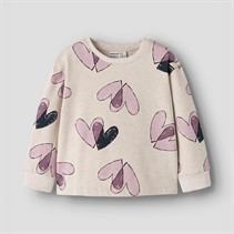 Name It Mädchen Teart Sweatshirt Peyote Melange