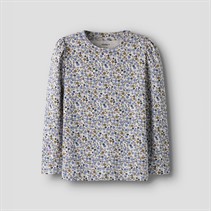Name It Piger Tuline Langærmet Bluse Lilac Marble