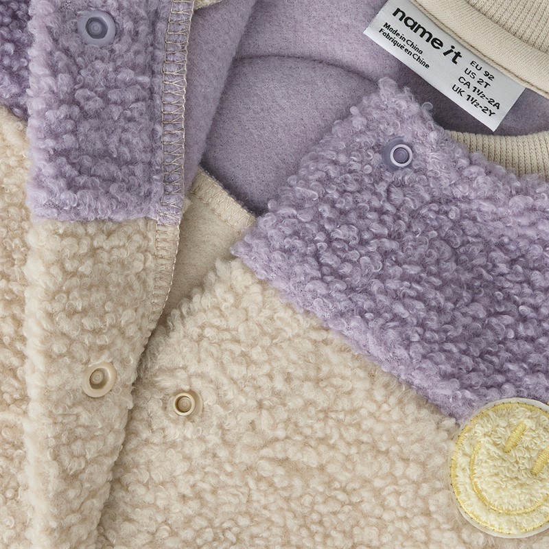 Name It Piger Balissea Teddy Fleece Pumice Stone