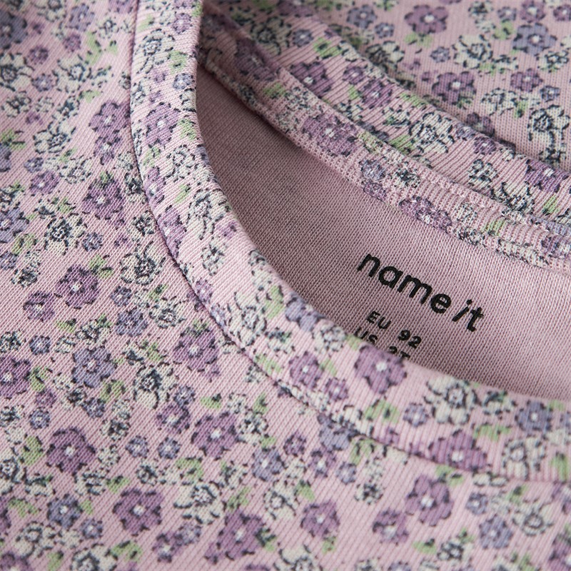 Name It Piger Tuline Langærmet Bluse Dawn Pink