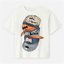 Name It Drenge Tilføj Batman T Shirt Cloud Dancer