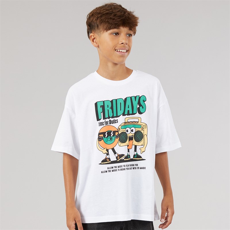 Name It Boys Heinrick T-Shirt Bright White