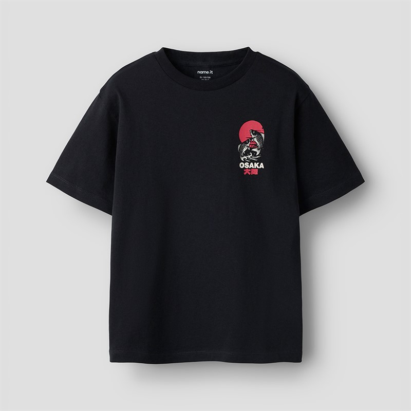 Name It Boys Fabio T-Shirt Black Beauty