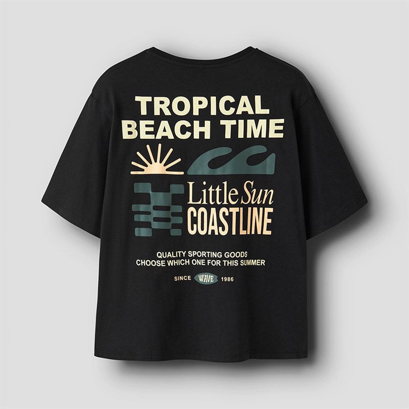 Name It Boys Hila T-Shirt Black
