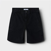 Name It Boys Pryan Carpenter Denim Shorts Black Denim