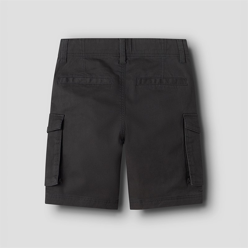 Name It Boys Ryan Shorts Black Oyster