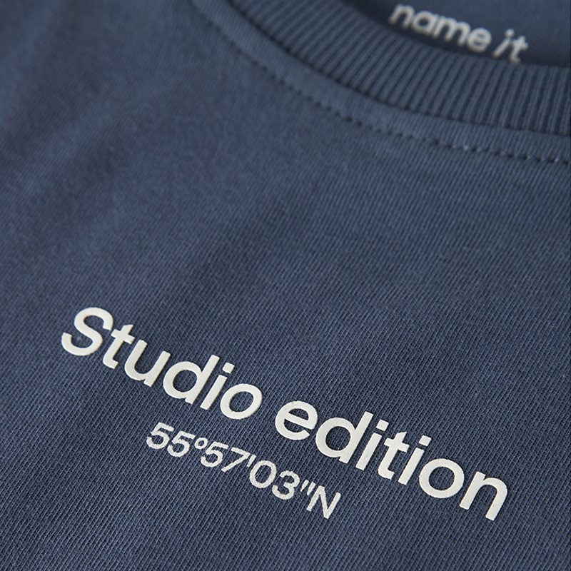 Name It Boys Brody T-Shirt Vintage Indigo