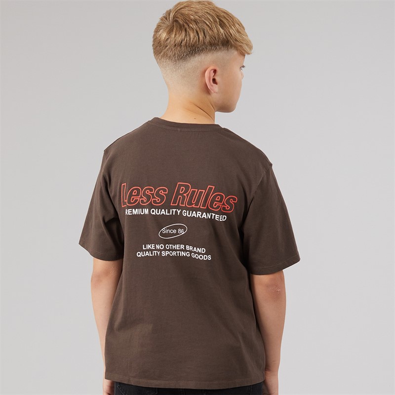Name It Boys Jude T-Shirt Chocolate Brown