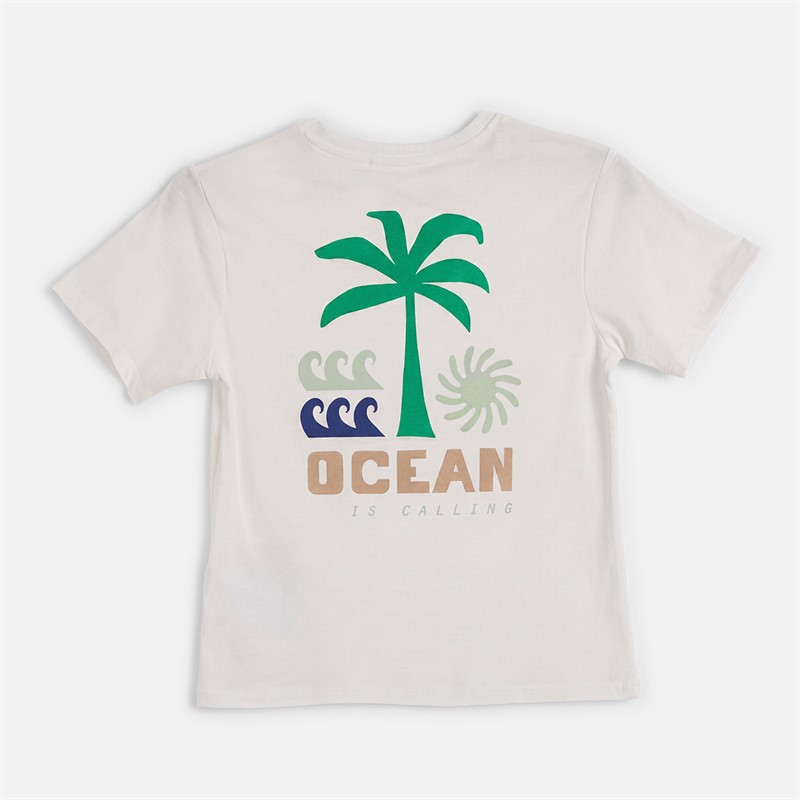 Name It Boys Hadrian T-Shirt Cloud Dancer/Football