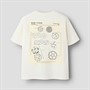 Name It Boys Himas Soccer T-Shirt Cloud Dancer/Football