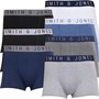 Smith And Jones Boxer Dylan Sept Pack Homme Noir
