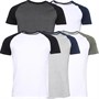 Smith And Jones Herren Progress 5er-Pack Raglan T-Shirts Mehrfarbig
