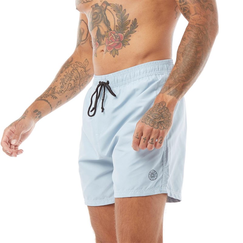 Buy Smith And Jones Mens Arone Swim Shorts Dusk Blue