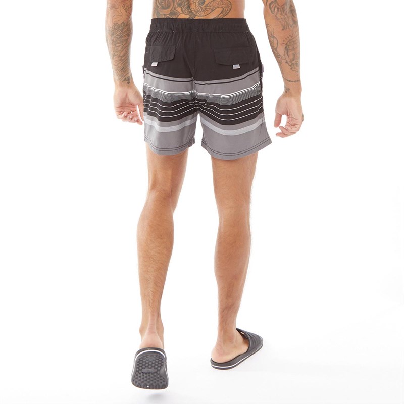 Buy Smith And Jones Mens Necar Swim Shorts Black