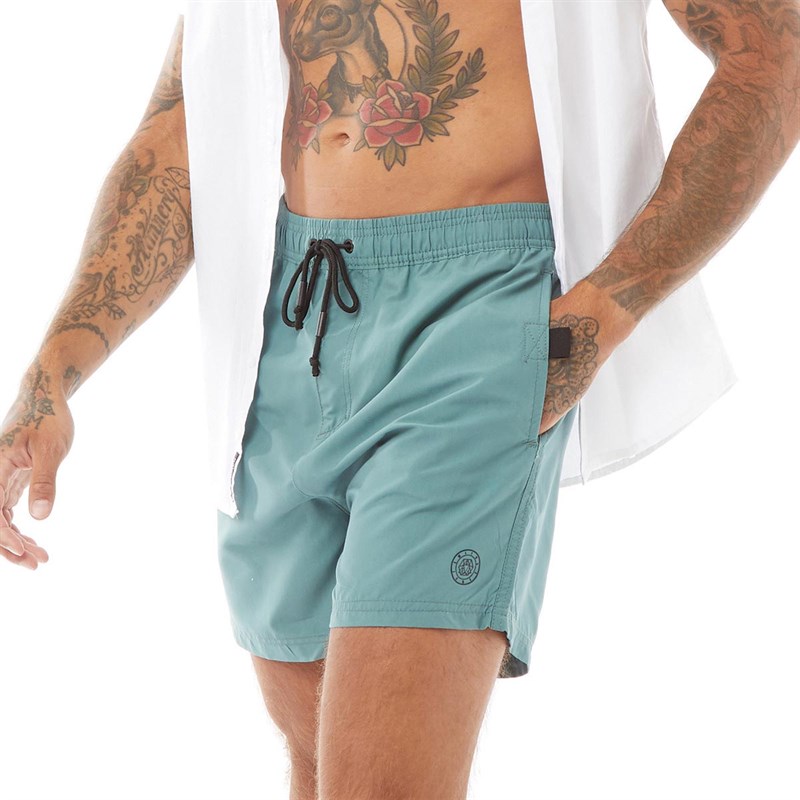 Smith And Jones Herren Arone Badehosen Grün