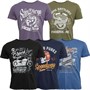 Smith And Jones Mens Five Pack Graphic T-Shirts Winter