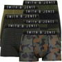 Smith And Jones Męskie Vangone Bokserki Wielobarwny